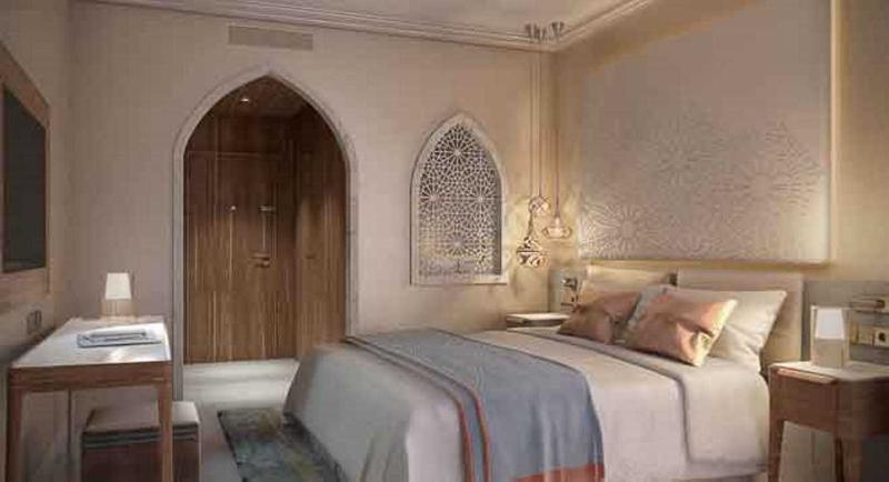Sheraton Makkah Jabal Al Kaaba Hotel Mekka Exterior foto A bedroom at the hotel
