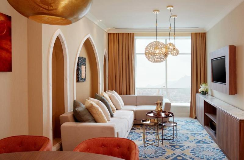 Sheraton Makkah Jabal Al Kaaba Hotel Mekka Exterior foto Living room